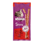 WHISKAS STICKS MANZO gr.6x3