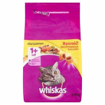 WHISKAS DRY ADULT 1+POLLO K1.4