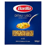 PASTA BARILLA F 45 DITALI LISCI  KG 0,500