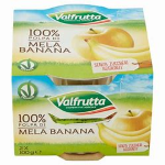 MOUSSE VALFRUTTA MELA-BANANA X2