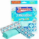 PANNO SPONTEX MICROF.MOSAIK x3