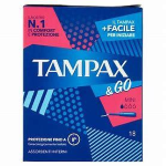 ASSORBENTI TAMPAX & GO MINIx18