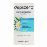 DEPILZERO STRISCE VISO/BIKx20p