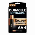 PILA DURACELL OPTIMUM AA 4pc